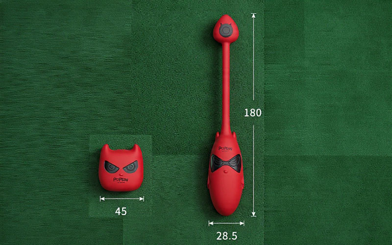 Trứng rung Poptoy EVO cao cấp điều khiển từ xa 10m tiện lợi